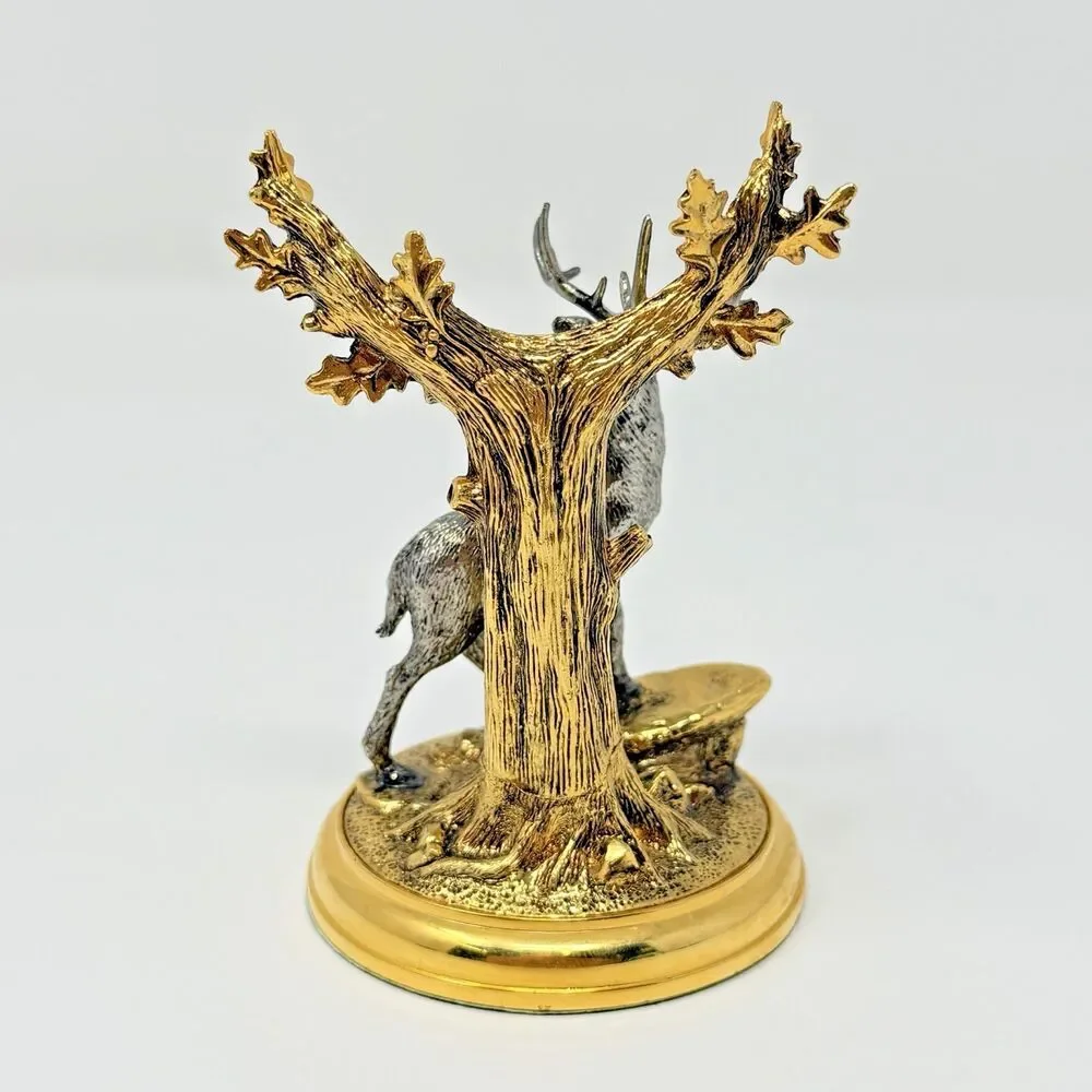 Franklin Mint Official 10 Point Buck Pocket Watch Display Stand Rick Fields
